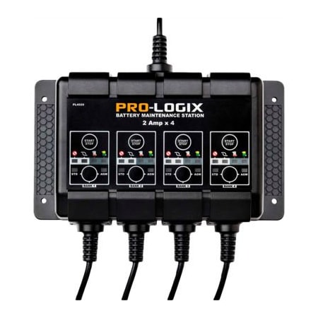 Integrated Supply Network Clore 12V 2A 4-Bank Solar Pro-Logix Battery Charger - PL4020 PL4020